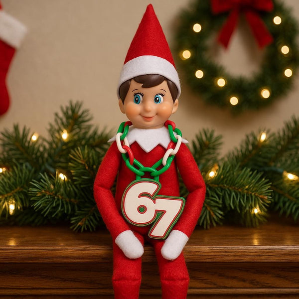 Adult Sized 6-7 Hype Chain | Funny Christmas Gift | Kids Will Think Elf Stole & Shrunk Your Chain!