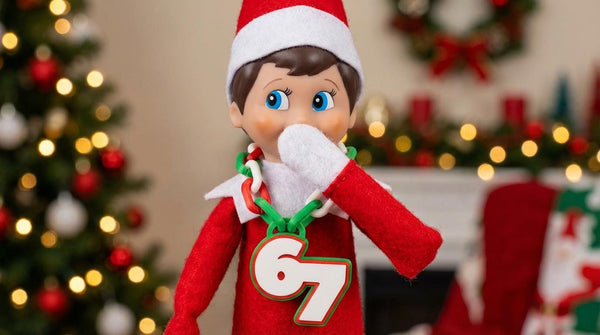 6-7 Elf Sized Hype Chain | Scout Elf Chain | Funny Christmas Gift | SIX - SEVEN