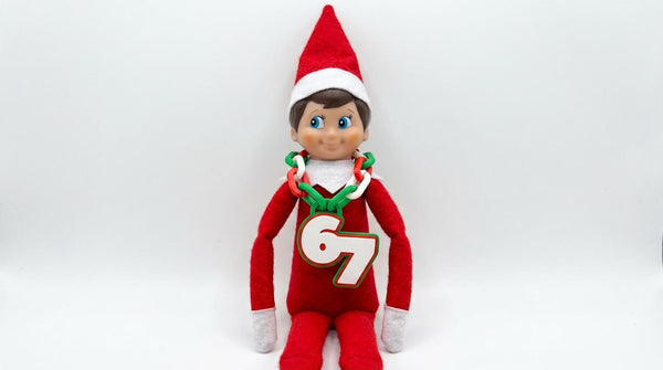 6-7 Elf Sized Hype Chain | Scout Elf Chain | Funny Christmas Gift | SIX - SEVEN