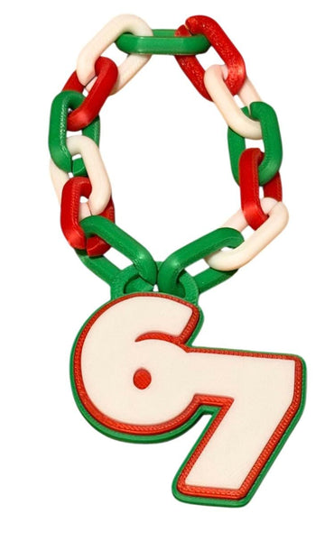 6-7 Elf Sized Hype Chain | Scout Elf Chain | Funny Christmas Gift | SIX - SEVEN