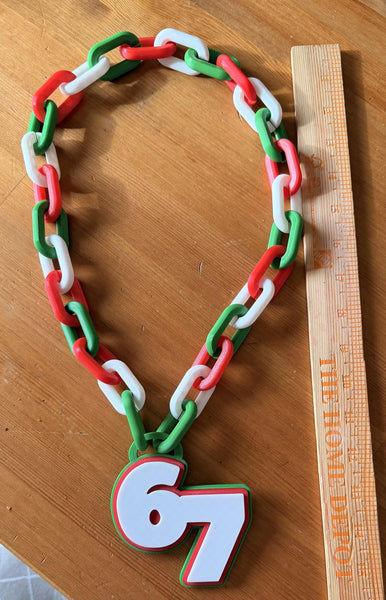 Child Sized 6-7 Hype Chain | Funny Christmas Gift | SIX-SEVEN