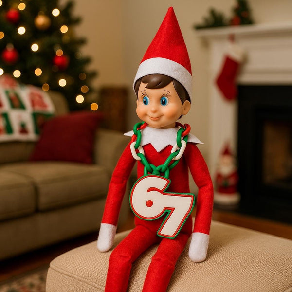 Adult Sized 6-7 Hype Chain | Funny Christmas Gift | Kids Will Think Elf Stole & Shrunk Your Chain!
