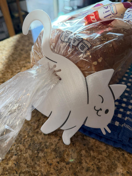 Funny Cat Butt Bread Clip Excellent Christmas Gift or Stocking Stuffer